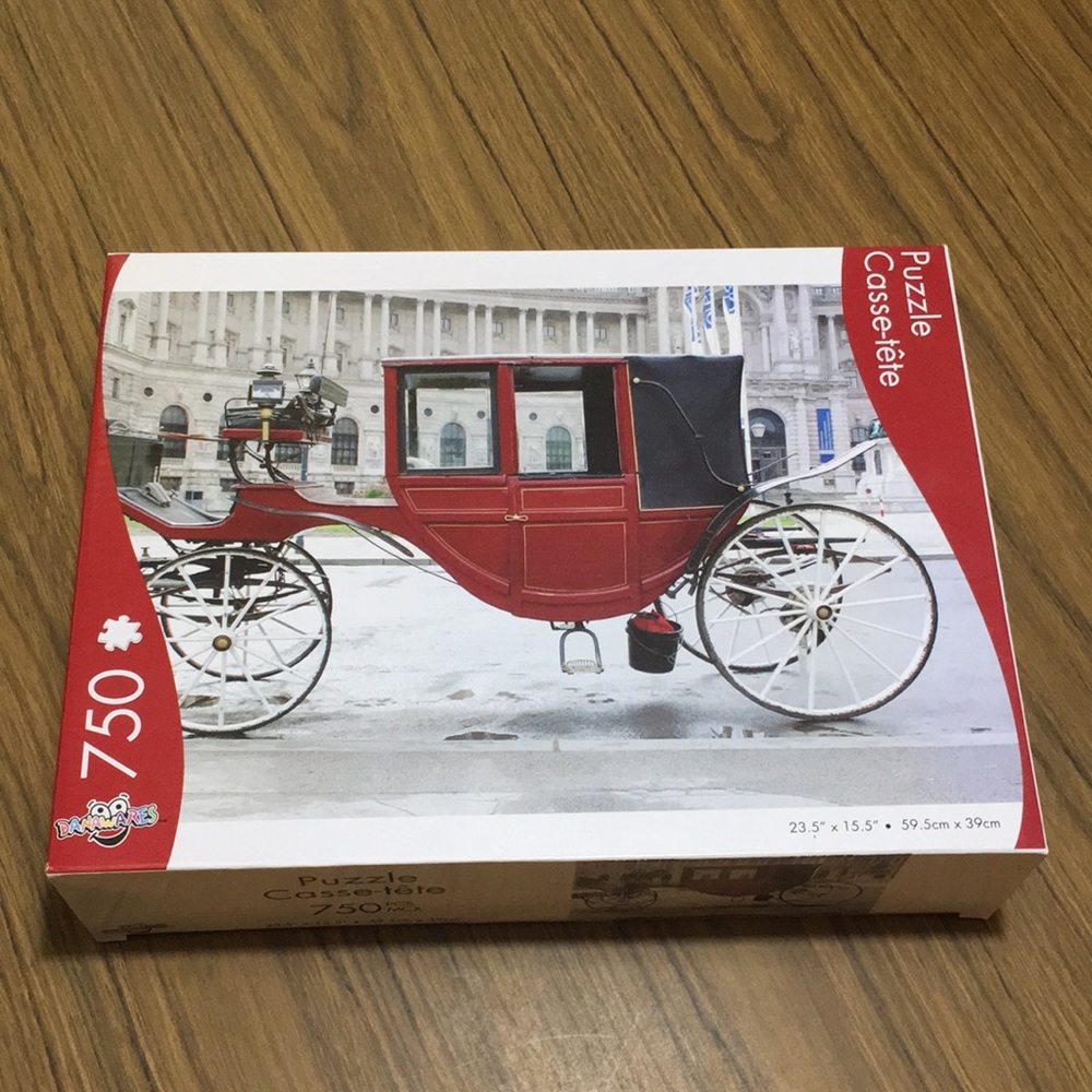 Vintage car PUZZLE - 750 pieces